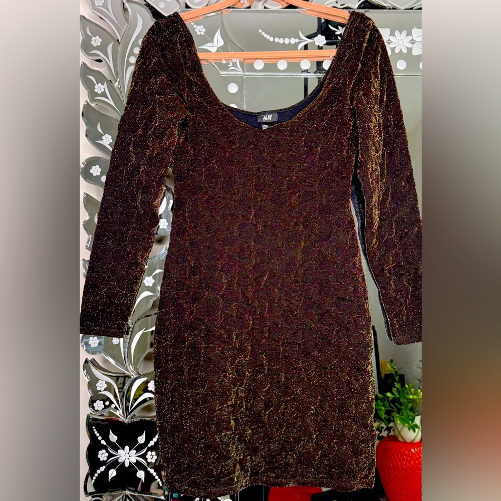 Elegant stretchy party mini Dress